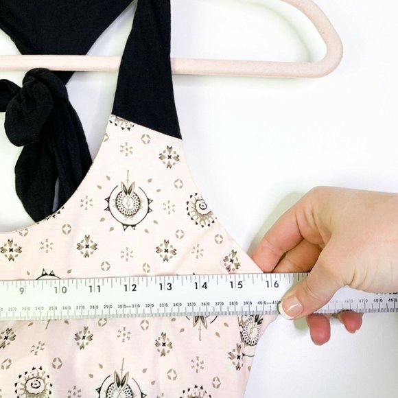 Patagonia Womens Floral Sleeveless Halter Dress M - Picture 4 of 6